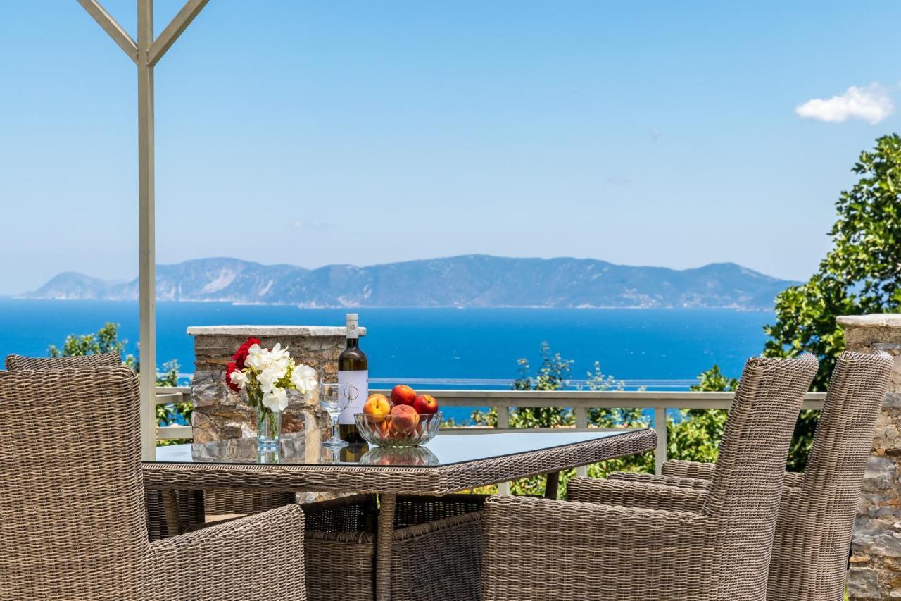 Vainas Belvedere Villa Skopelos Town Bagian luar foto
